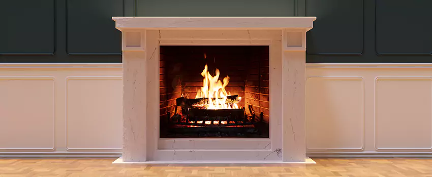 Open Flame Wood-Burning Fireplace Installation Services in Traverse City, Michigan