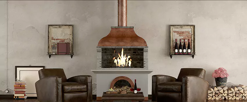 Thelin Hearth Products Providence Pellet Insert Fireplace Installation in Traverse City, MI