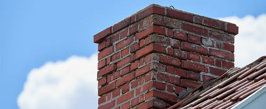 Chimney Concrete Bricks Rotten Repair Services in Traverse City, Michigan