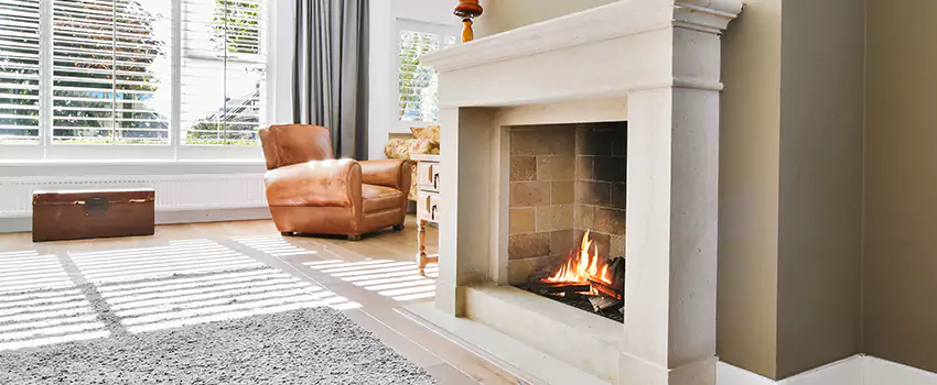 Vintage Fireplace Refacing in Traverse City, Michigan