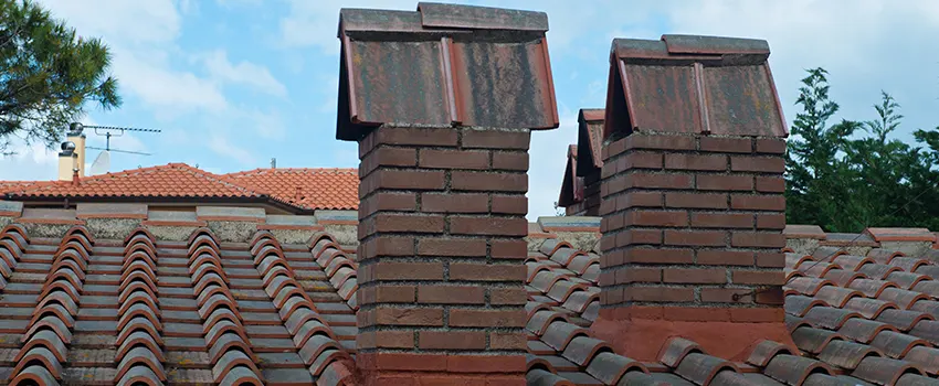 Chimney Maintenance for Cracked Tiles in Traverse City, Michigan